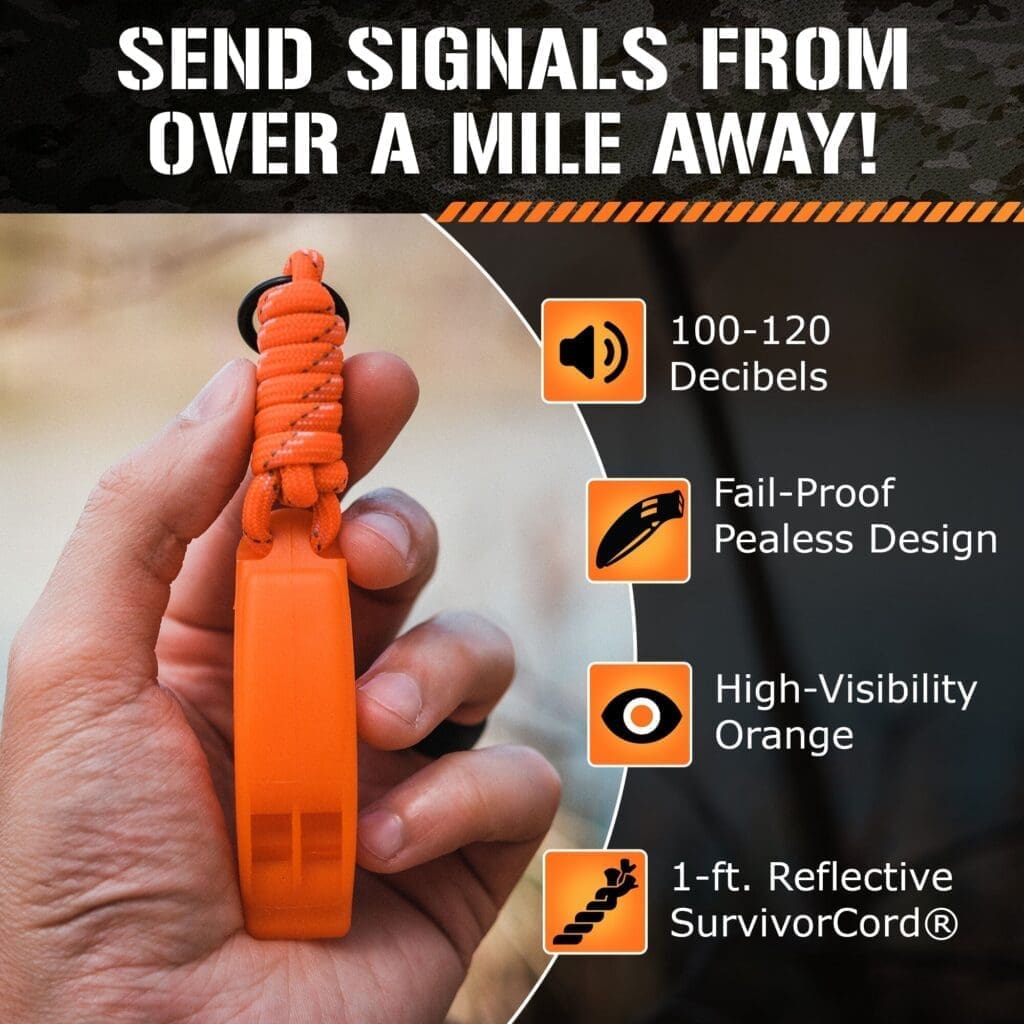 Choosing The Right Emergency Whistle For Survival