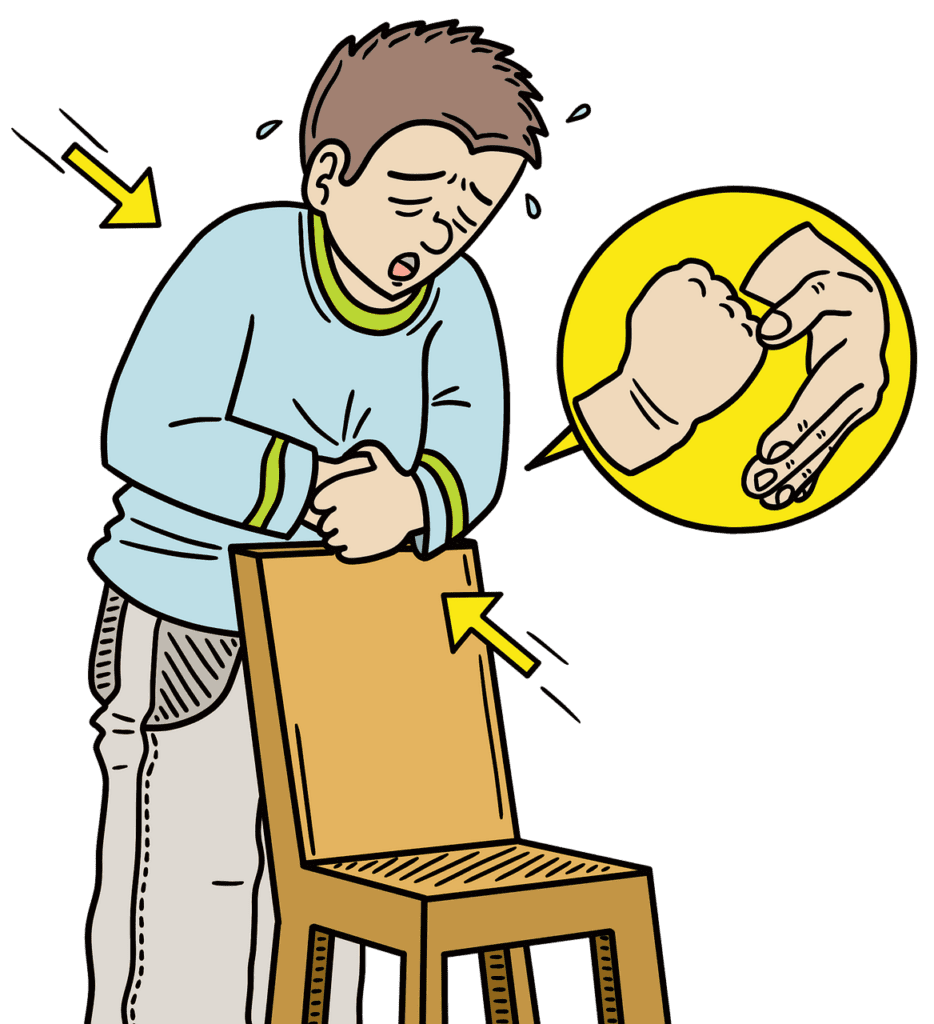 How To Perform The Heimlich Maneuver On Yourself