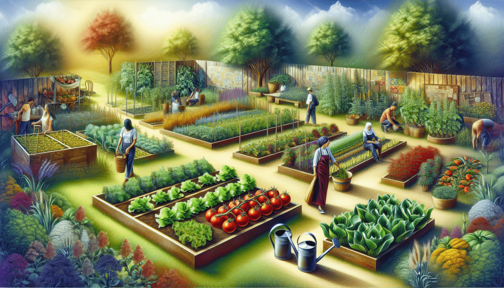 Building Community Gardens For Food Security In Disaster Scenarios