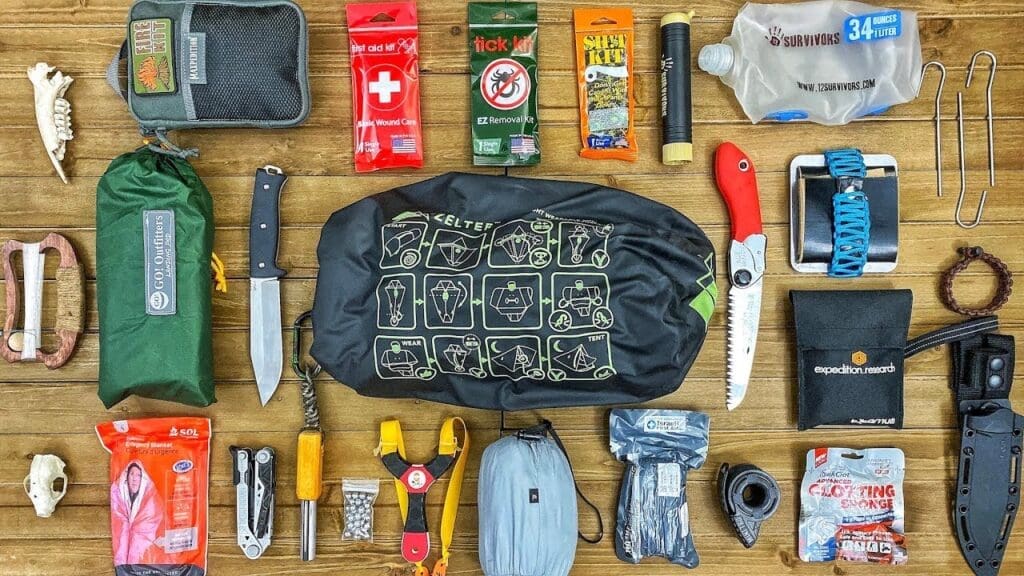Emergency Kit Tools For Shelter Building