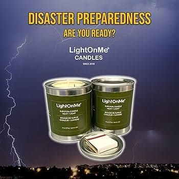 Top Rated Emergency Survival Candles For Power Outages